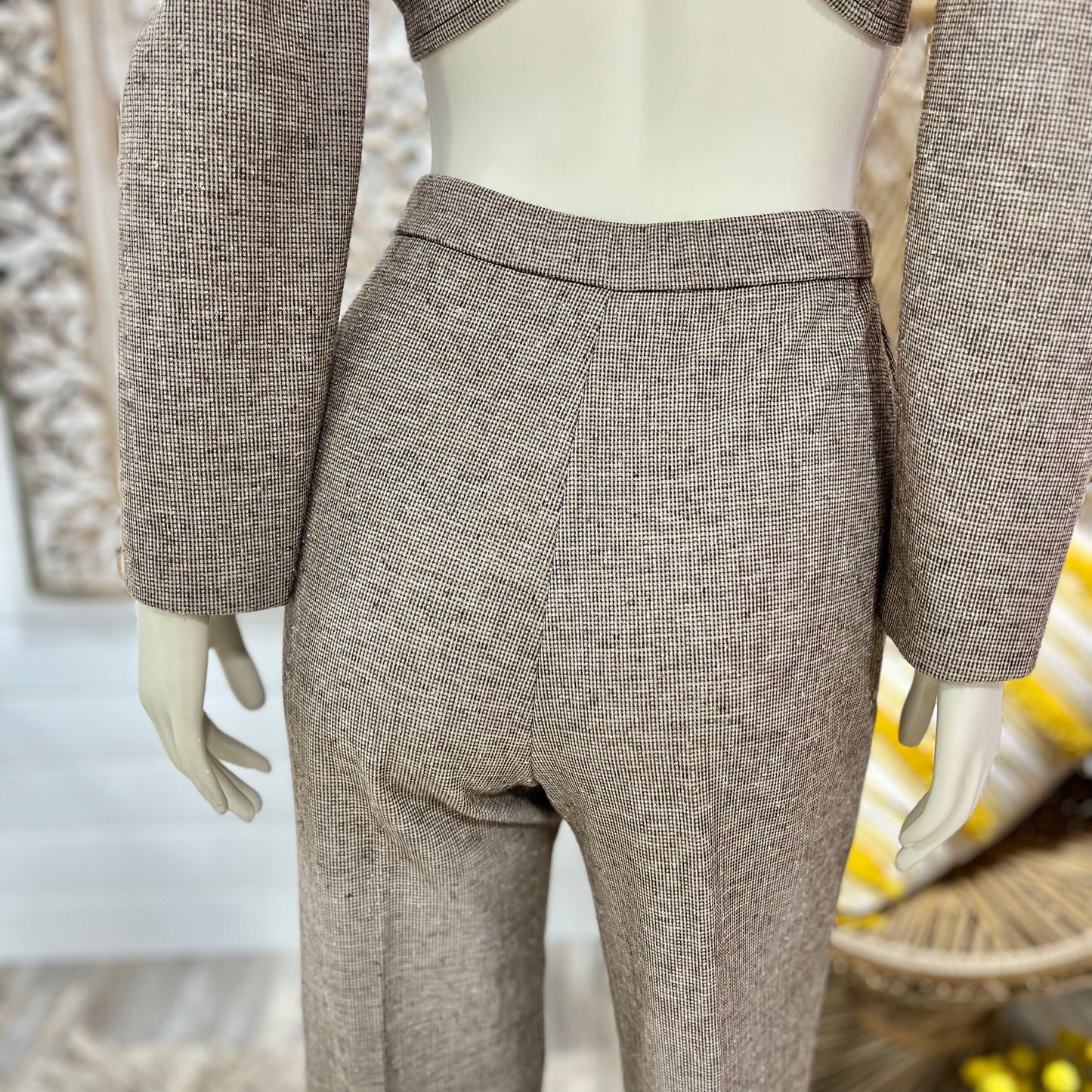 70s Interchangeable 3 Piece Center Stage Vintage Business Suit S/M