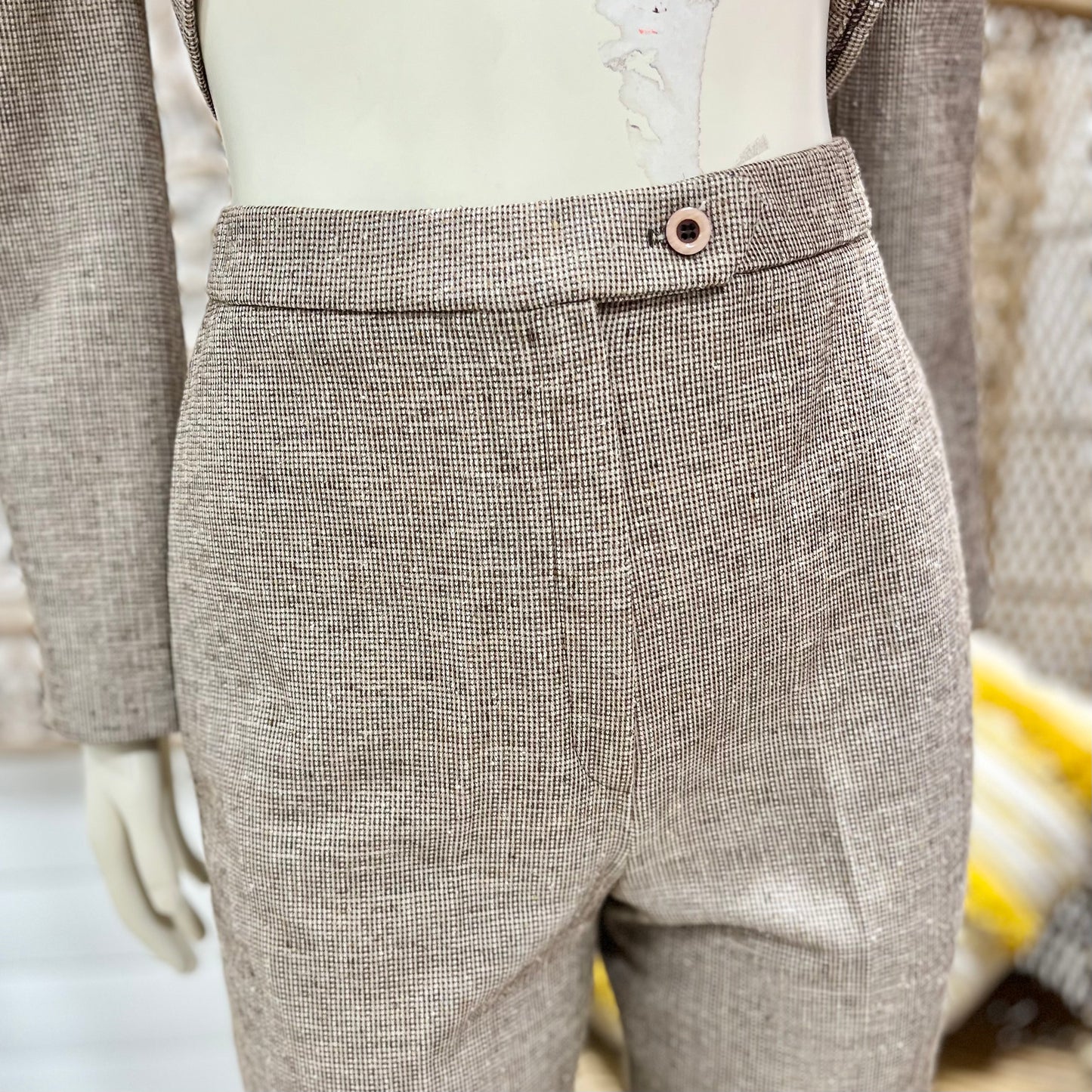 70s Interchangeable 3 Piece Center Stage Vintage Business Suit S/M