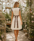 Vintage 70s Wild Floral Banded Waist Bohemian Mini Dress