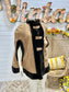 1970s Suede Poncho Faux Fur Leather Hippie Cape 60s Boho