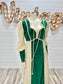 Vintage 70s Gunne Sax Style Velvet Leg of Mutton Sleeve Maxi Dress S
