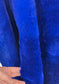 Vintage 70s Ultra Rare Blue Sheared Beaver Rockstar Coat