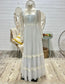 Vintage Powder Blue Dreamy Magical Gunne Sax Maxi Dress M