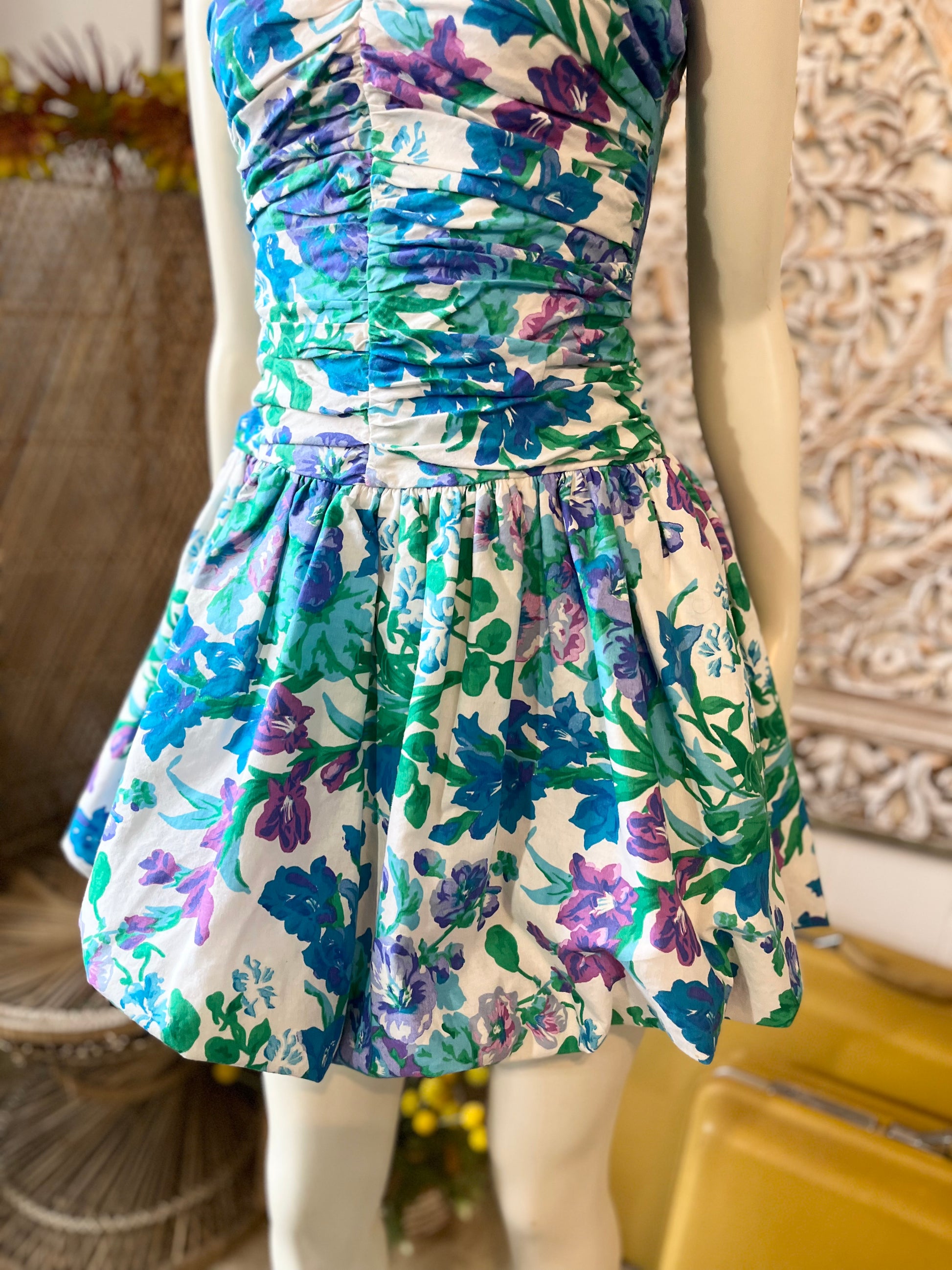 cute 80s dresses Vintage 80s Ruched Floral Bubble Hem Mini Dress S/M rollwithitvintage cute 80s dresses Vintage 80s Ruched Floral Bubble Hem Mini Dress S/M rollwithitvintage