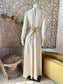 Vintage 70s Gunne Sax Inspired Corset Lace Maxi Dress