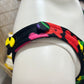 70s Vintage Adjustable Hippie Colorful Floral Bra Top Bikini XS/S