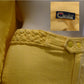 Rare Vintage 70s Condor California Canary Yellow Pantsuit S