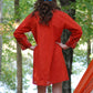 Vintage 80s Tribal Ethnic Embroidered Mini Dress XL