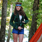 Vintage 90s Hunter Green Embroidered Velveteen Deer Blazer Jacket