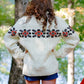 Vintage 70s Ethnic Tribal Knitted Pullover Sweater L