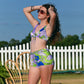 Vintage 60s Psychedelic Two Piece Pucci-Esc Bikini Swimsuit