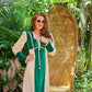 Vintage 70s Gunne Sax Style Velvet Leg of Mutton Sleeve Maxi Dress S