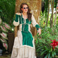 Vintage 70s Gunne Sax Style Velvet Leg of Mutton Sleeve Maxi Dress S